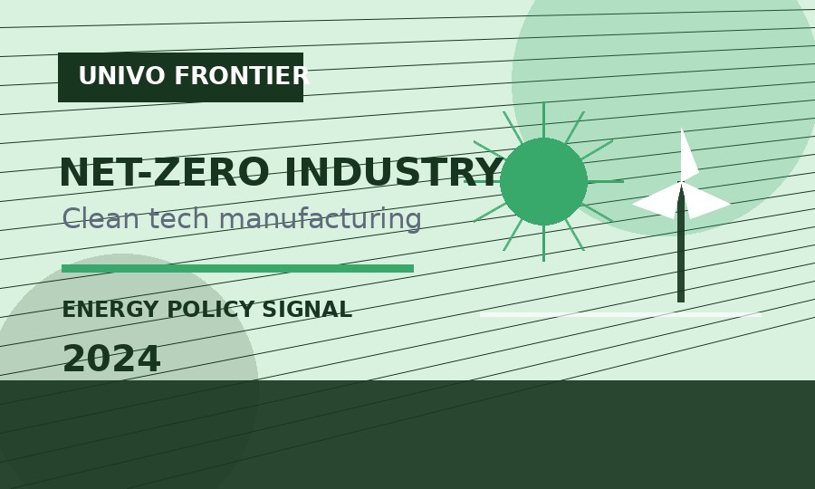 Net-Zero Industry Act：清洁技术制造成为欧洲战略能力